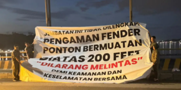 Cegah Insiden Berulang, Satpol PP Kaltim Perketat Pengawasan di Jembatan Mahulu