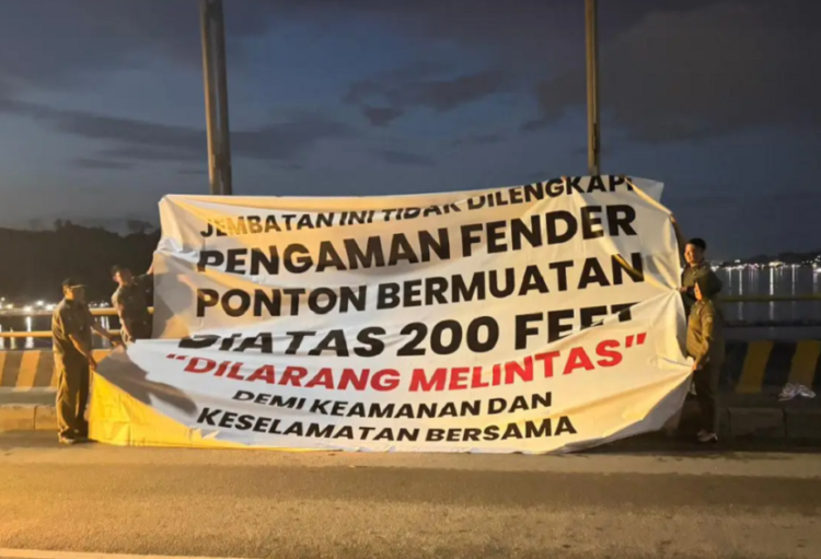 Cegah Insiden Berulang, Satpol PP Kaltim Perketat Pengawasan di Jembatan Mahulu