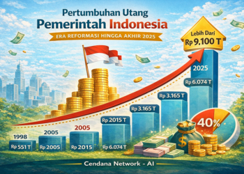 Utang Pemerintah dari Reformasi sampai Akhir 2025
