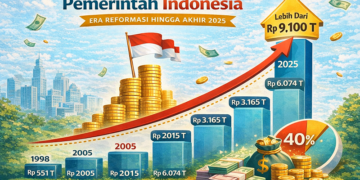 Utang Pemerintah dari Reformasi sampai Akhir 2025