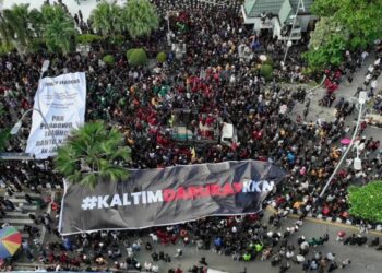 Ribuan Massa Bakal Kembali Geruduk Kantor Gubernur Kaltim
