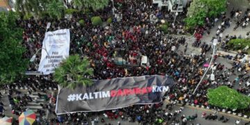 Ribuan Massa Bakal Kembali Geruduk Kantor Gubernur Kaltim
